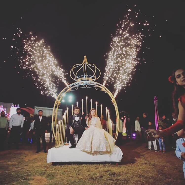 bride groom entry vasai-virar